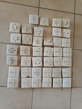 PRESE INTERRUTTORI DI CORRENTE PLASTICA CERAMICA VETO TICINO