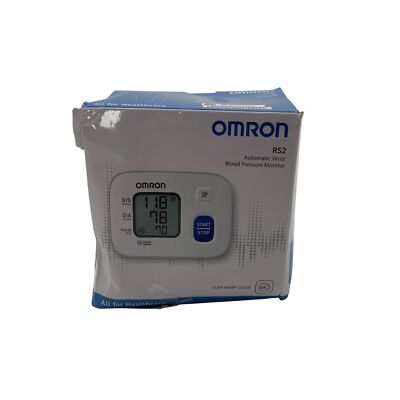 OMRON RS2 Digitales Handgelenk-Blutdruckmessgerät, Herzschlag-Unregelmäßigkeitss