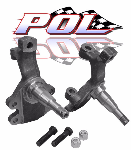 GM 2" Drop Spindles, Chevelle, Camaro, Nova, A F X Body Disc Brake
