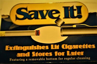 cigarette saver Save It! Cigarette Saver Original Version Cigarette Snuffer Smoke Later  Limited