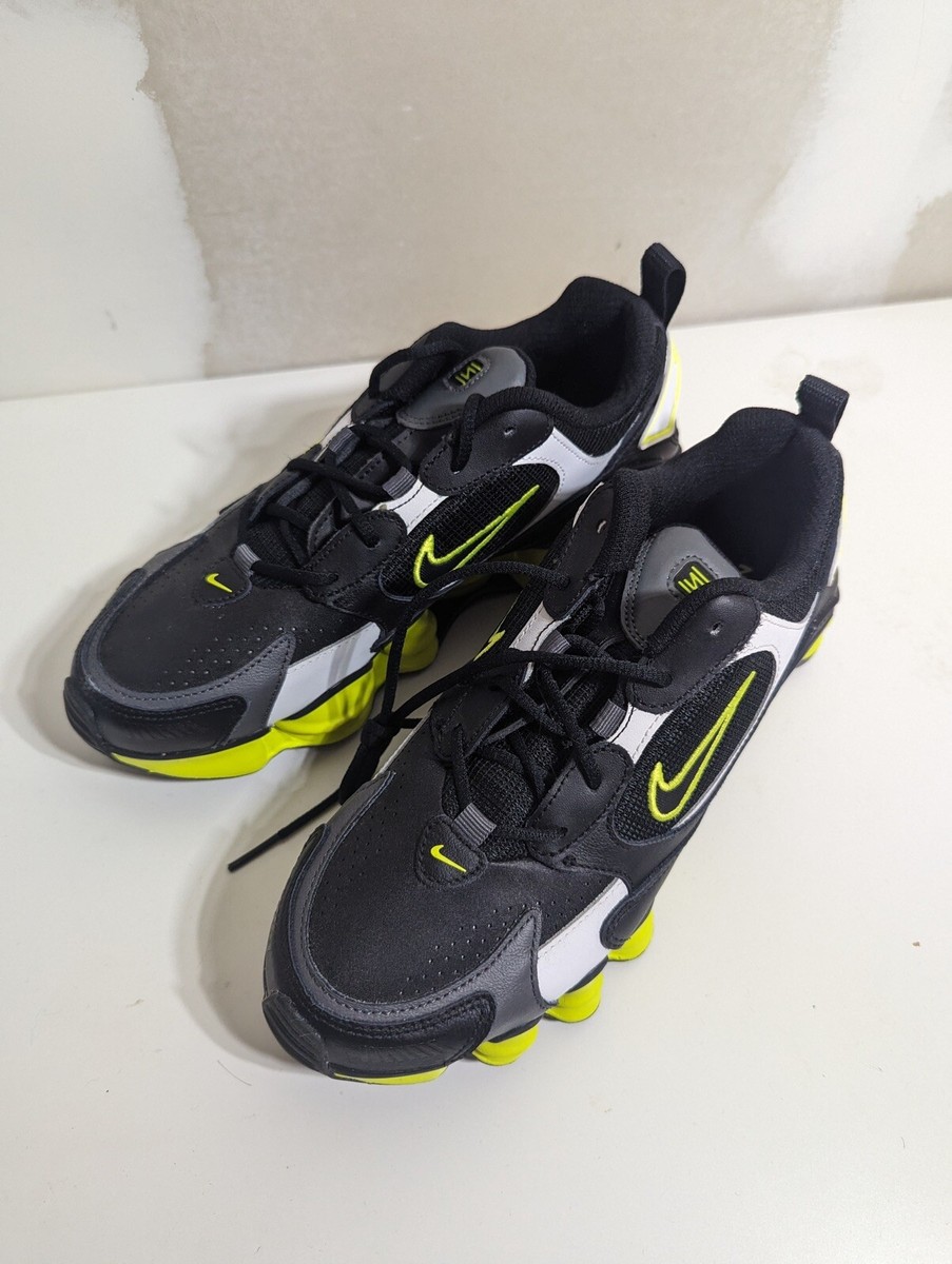 Nike Shox TL Nova Black Lemon Venom Neon Running AT8046-003 Nike Shox TL Nova Black Lemon Venom Neon Running AT8046-003