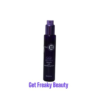 5 oz. It's A 10 Silk Express Miracle Silk Smoothing Balm. FREE SHIPPING. 148ml.
