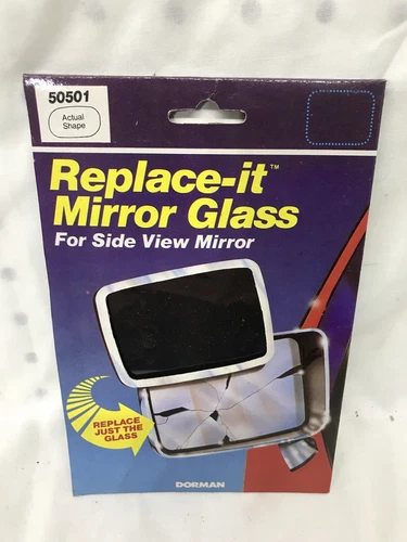 NOS Dorman Replacement Mirror Glass 50501.  69-85 GM Sport Mirror. Left  (HT-S)