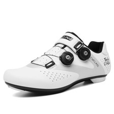 Flache Fahrradschuhe Herren Rennrad Selbstsichernde Schuhe Mountainbike Sneaker