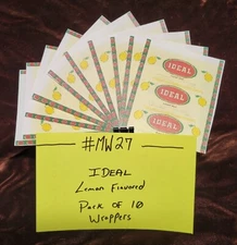 REPO MINT WRAPPERS ANTIQUE SLOT MACHINE IDEAL LEMON MILLS/JENNINGS 10 PACK MW#27