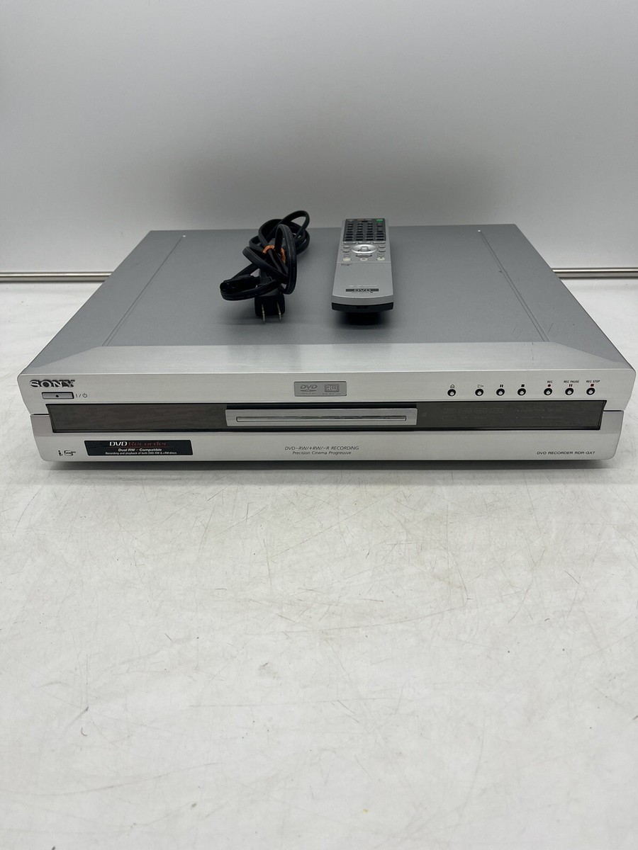 Ray℃　CD＆DVDまとめ売り Sony RDR-GX7 DVD Recorder Player +Remote works | eBay