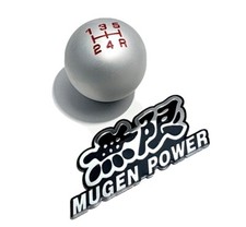 Round Shift Knob 5 Speed For Honda Civic Crx Prelude Acura Integra Mugen Emblem Round Shift Knob 5 Speed For Honda Civic Crx Prelude Acura Integra Mugen Emblem