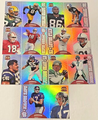 1995 Pacific Crown Collection Prisms Football Complete Your Set, You Pick One