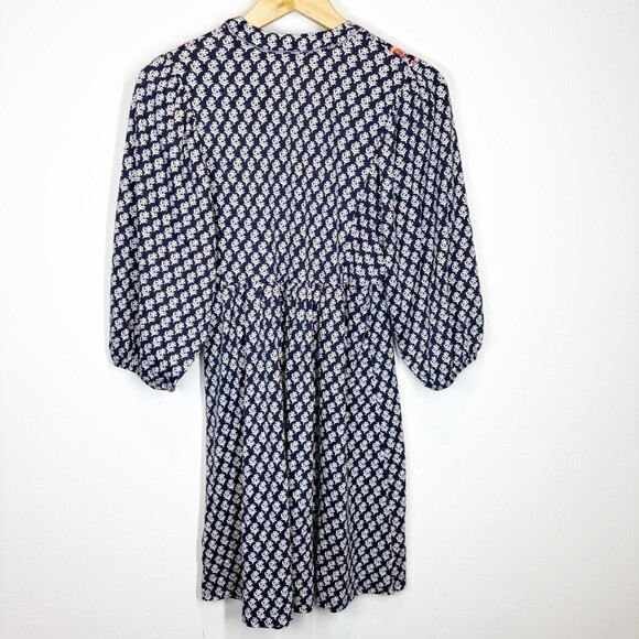 Boden Embroidered Flowy Jersey Dress | eBay