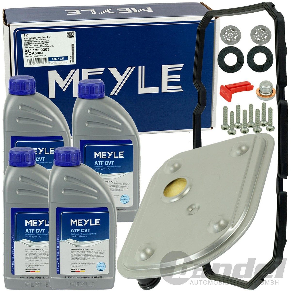 Ricambio 0141350204 Kit Cambio Olio Meyle Per Mercedes Classe A/B - 7