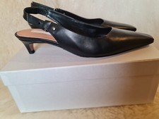 Arket Leather Slingback Shoes Size 40