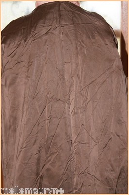 Veste En Fourrure Teintée Frylane Paris - Taille 40, Reflets Rose Pale Marron - Occasion Très Bon état, Quelques Retouches à Prévoir