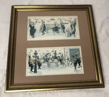 L Forshag Litho Prints Starfish Bourbon Street Playing Jazz Music Mardi Gras
