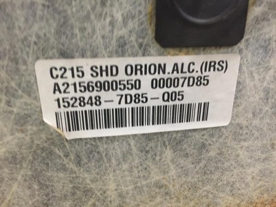 VERKLEIDUNG HIMMEL Mercedes-Benz CL (215) A2156900550 | eBay 