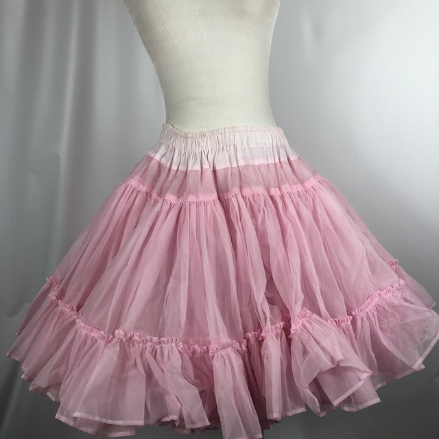 Square Dance Petticoat Pink Bettys Originals 3 Layers Crinoline eBay