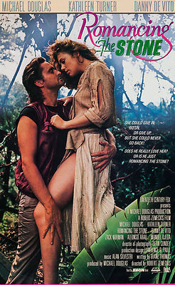 ROMANCING THE STONE (1984) ORIGINAL SPECIAL 21X34  MOVIE POSTER  -  ROLLED  MINT