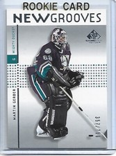 Martin Gerber-Ducks-2002-03 SP Game Used Rookie Card #68 (357/750)