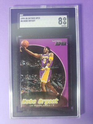 Kobe Bryant 1999-00 Skybox Apex #4 SGC 8 Los Angeles Lakers