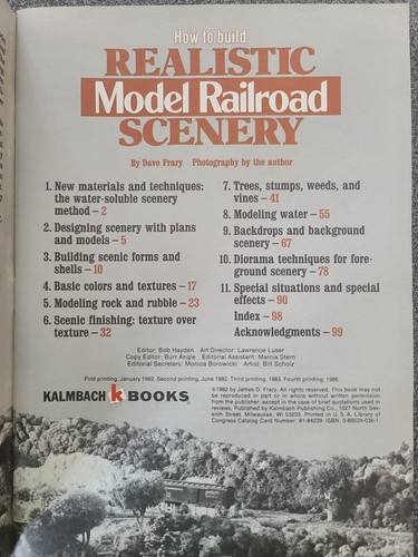 Practical Guide HO Model Railroading + How to Build Model Railroad Scenery 1986 - Picture 4 of 4