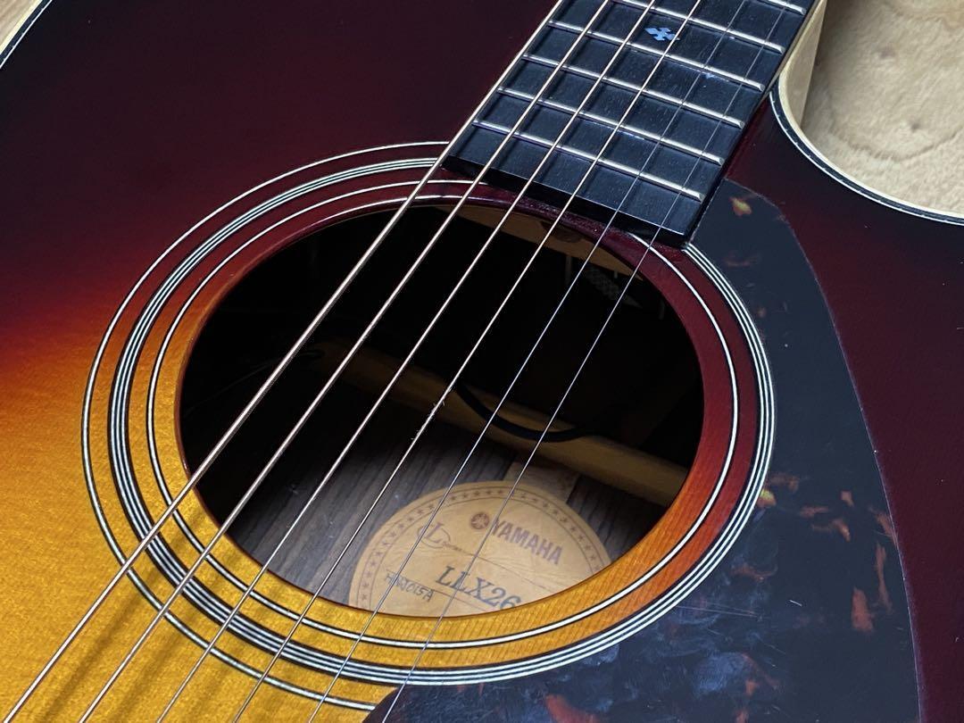 Acoustic Guitar Yamaha LLX26C Engelmann Spruce Top Sunburst Made