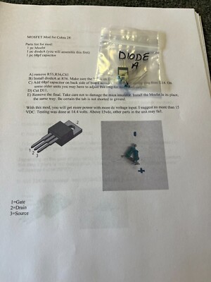 Cobra 29 MOSFET Mod