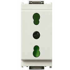 VIMAR IDEA VIW16203.B PRESA 2P+T 16A P17/11 BIANCA