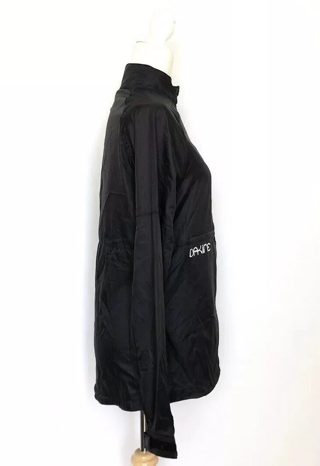  Chaqueta cortavientos Dakine negra para mujer talla mediana Foto 3 de 4