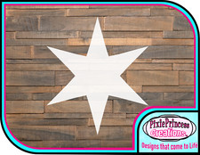 Star Shape Space D Mylar 190 Stencil Reusable Airbrush Spray Paint Crafts DIY