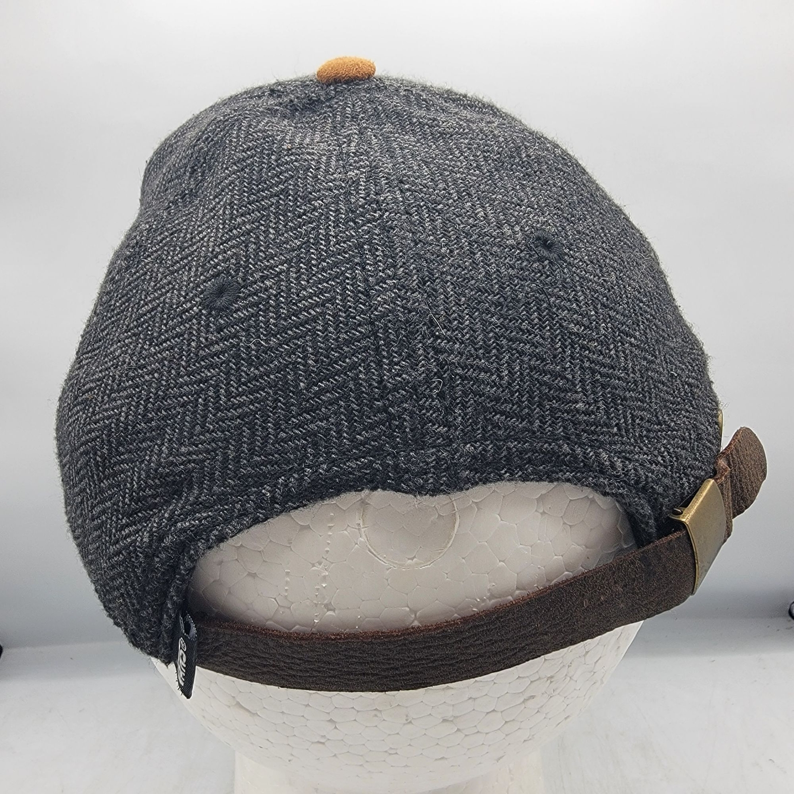 Vans Gray Brown Adjustable Hat Cap Skateboarding … - image 3