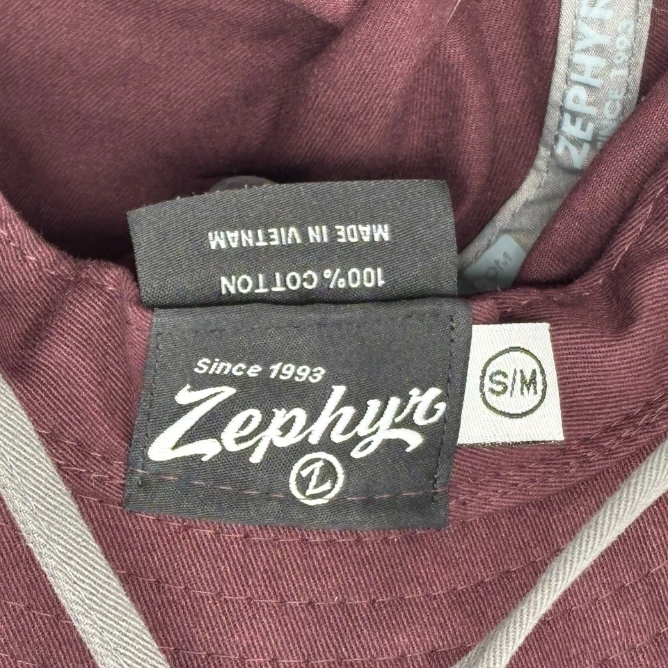 Zephyr Arizona State Sun Devils Bucket Hat Unisex S/M Maroon Cotton College NEW - Image 3 of 4