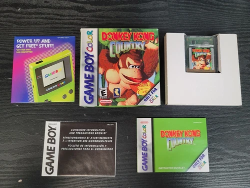 Donkey Kong Country Nintendo GameBoy Color Complete in Box CIB Great Shape