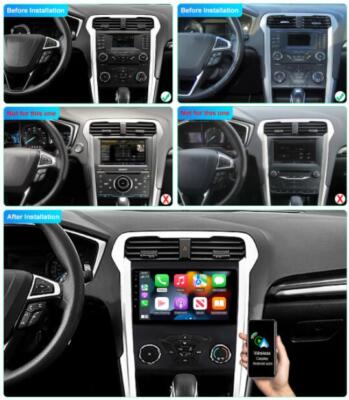 Android 12 For Ford Fusion Mondeo 13-16 Car Stereo Radio GPS Navigator WIFI RDS