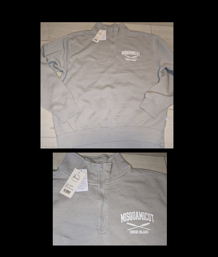 MISQUAMICUT Fleece Lined Sweatshirt Adult M RHODE ISLAND by Ragwear - NWT