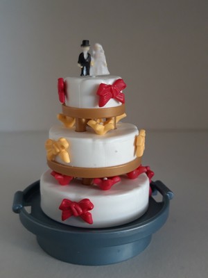 Playmobil Gateau Geant Anniversaire Magasin Fete Cuisine Boulangerie Mariage Ebay