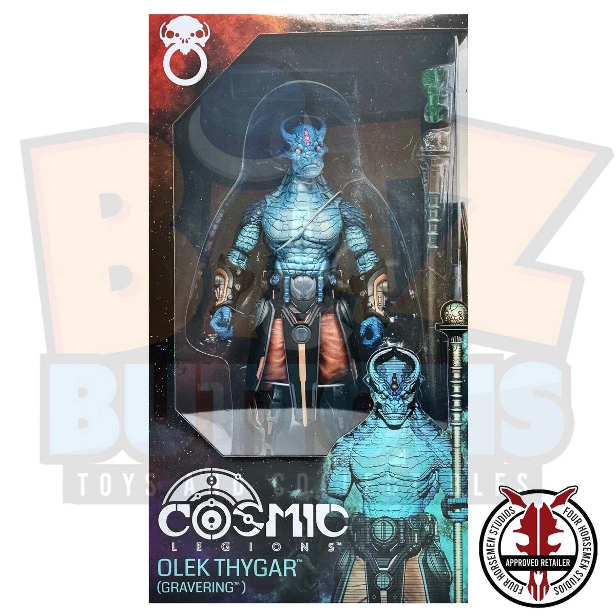 Cosmic Legions Olek Thygar フィギュア Olek Thygar Gravering (Four Horsemen, Cosmic Legions) | eBay