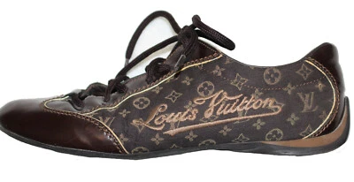 LOUIS VUITTON Sneaker braun LV Print Gr. 37 - Bild 1 von 4