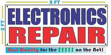 ELECTRONICS REPAIR Banner Sign NEW 2x5