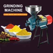Molinillo de Granos Eléctrico SLSY Molinillo Arroz Trigo Maíz Molino Comercial de Maíz 3000W