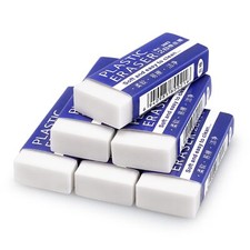 6 Pack Pencil Erasers Large White Erasers For School Office Art Erasers For Draw
