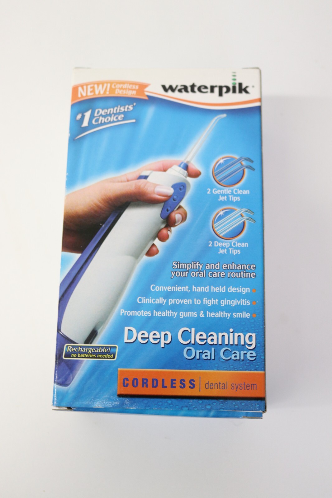Waterpik WP360W Cordless Water Flosser White for sale online eBay