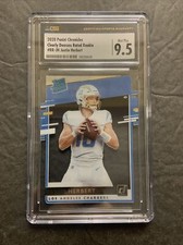 2020 Panini Chronicles Clearly Donruss Rated Rookie Justin Herbert,CSG 9.5 RR-JH