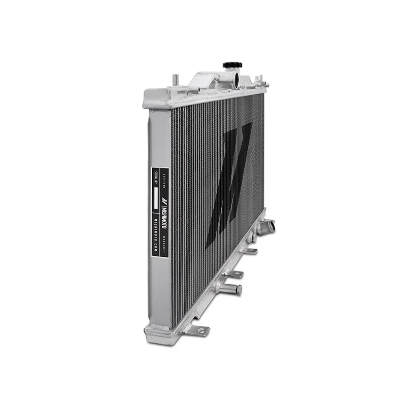 Radiador de aluminio Mishimoto Performance para Acura RSX 2002-2006 plateado Foto 3 de 4