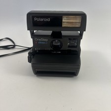 Vintage Polaroid One Step Close Up 600 Film Instant Camera with Strap