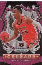 2020-21 Panini Prizm Draft Picks - Crusade Isaac Okoro Purple Wave Prizm (RC)