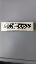 Vintage 1982 Wellingtons Son Of Cuss Four Letter Word Game