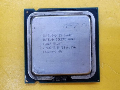       CPU Processor Intel Core 2 Quad SLACR 2.40 GHz