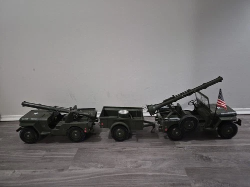 VINTAGE GI JOE COMBAT JEEP SET