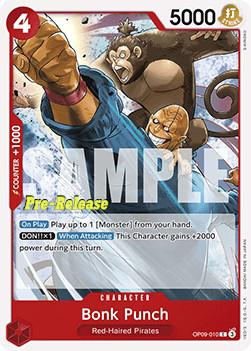 One Piece Bonk Punch (OP09-010) OP09P Common Englisch Neu