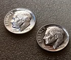 New ListingPAIR Silver Proof 1963 Roosevelt Dimes *@ MELT*