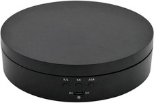 Motorized Rotating Display Stand, 360 Degree Electric Rotating Turntable for Pho